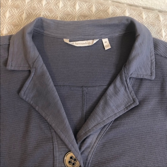 Soft Surroundings Tunic Cardigan Pullover - Picture 6 of 8